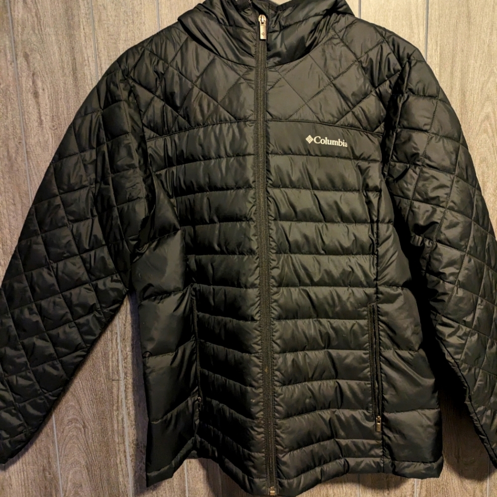 Black Columbia winter coat size L